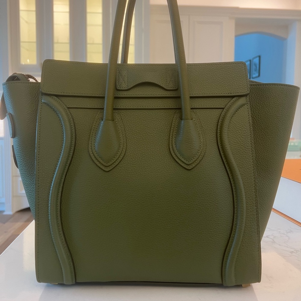 Celine micro luggage handbag. - Picture 2 of 6